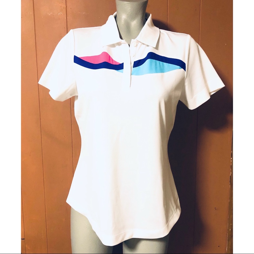 NWT EP Pro Sugar Rush Polo Golf Shirt M - Picture 10 of 10